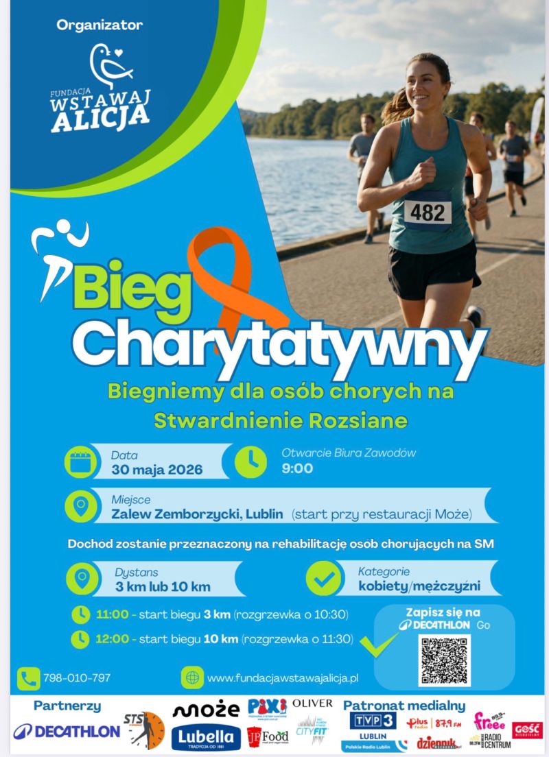 Bieg Charytatywny — Fundacja Wstawaj Alicja
