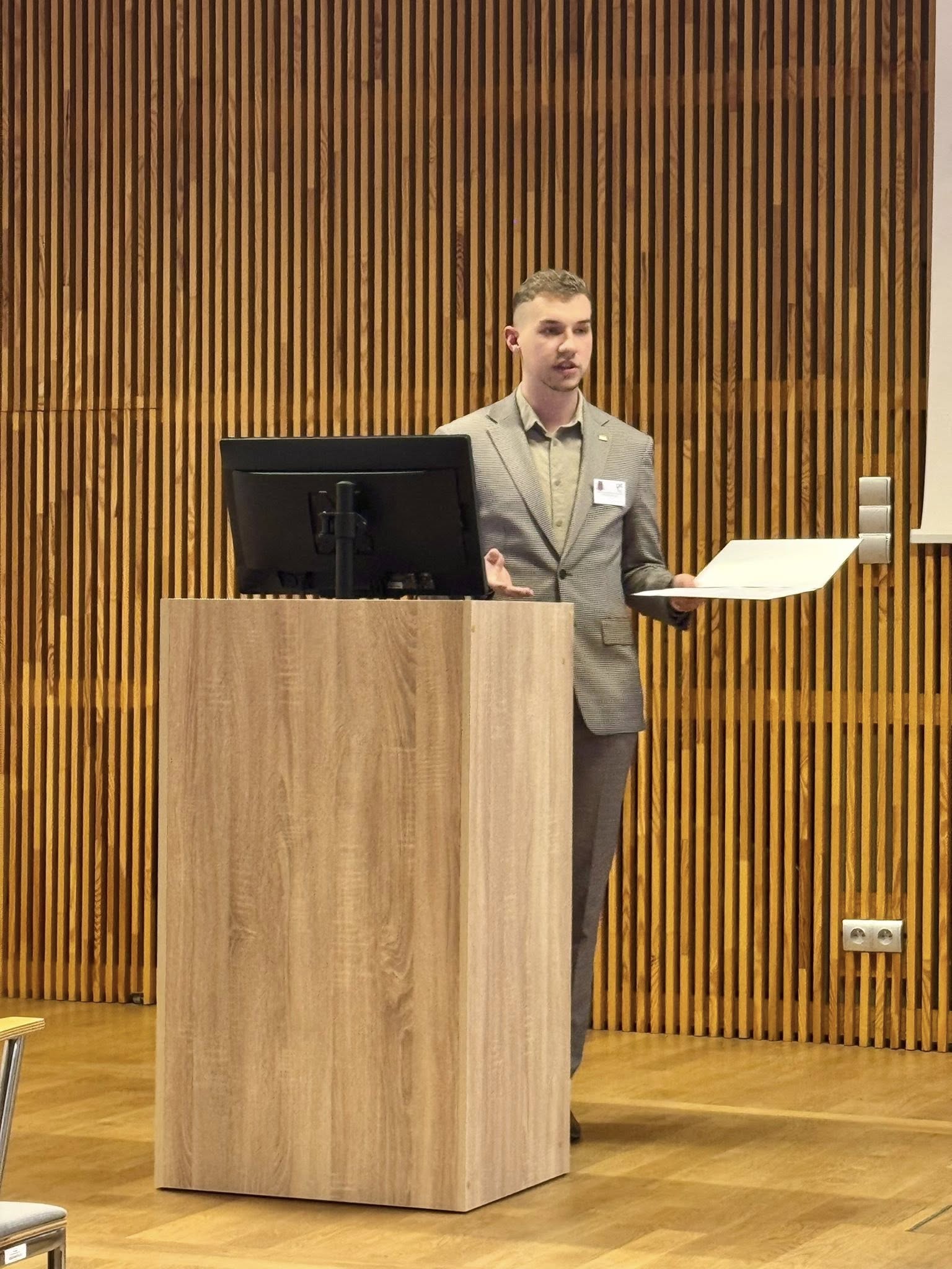 Prelekcja na konferencji naukowej w Kielcach